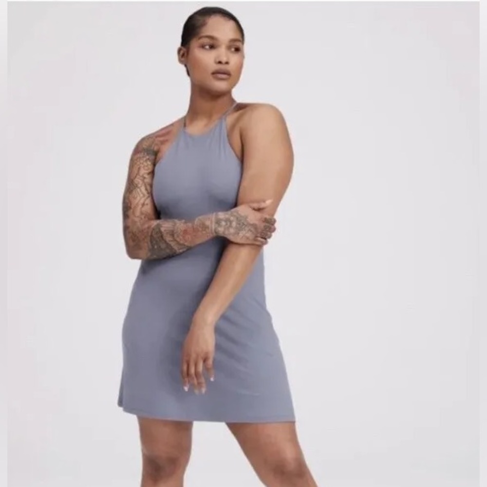 girlfriend collective naomi exercise dress